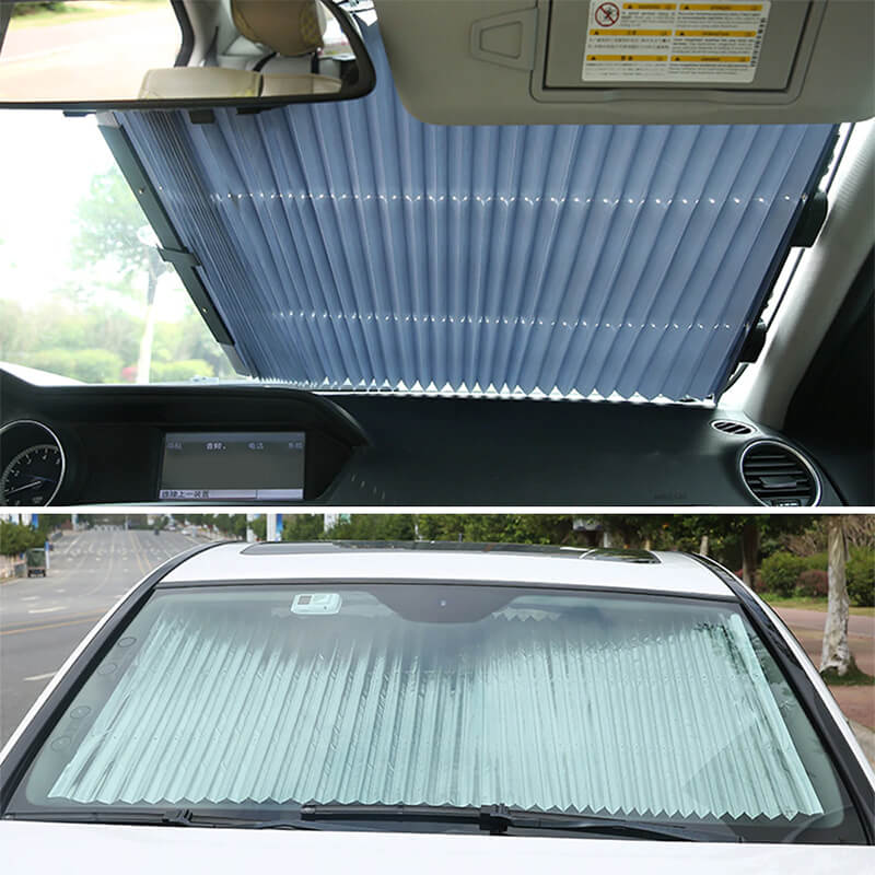 Copertina parasolar auto impotriva razelor UV 65 cm