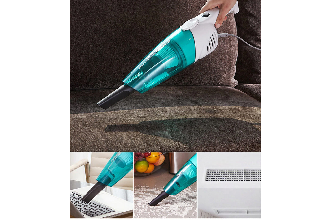 Aspirator vertical 2 in 1 cu filtru HEPA fara sac