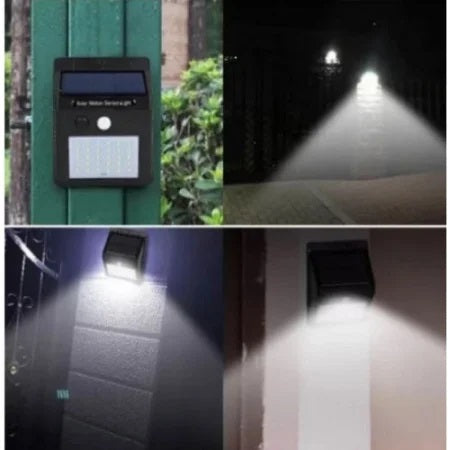Set 10 x lampa solara 30 led, rezistente la apa