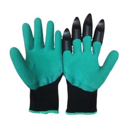Set Doua Perechi de Manusi cu Gheare pentru Gradinarit