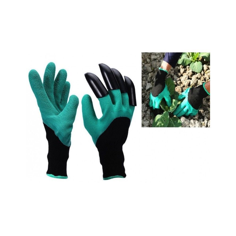 Set Doua Perechi de Manusi cu Gheare pentru Gradinarit