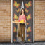 Set 2x perdea magnetica anti insecte 210 x 100 cm - model fluturi