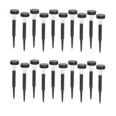Set 20 lampi solare pentru gradina, IP 44, H 30 cm