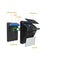 Set 3 x lampa cu 20 LED - incarcare solara si senzor de miscare