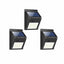 Set 3 x lampa cu 20 LED - incarcare solara si senzor de miscare