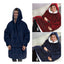 Lichidare de Stoc! Oferta 2 x Hanorac Patura cu Gluga si Maneci
