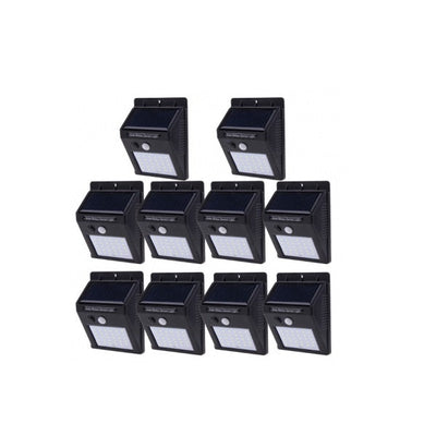 Set 10 x lampa solara 30 led, rezistente la apa