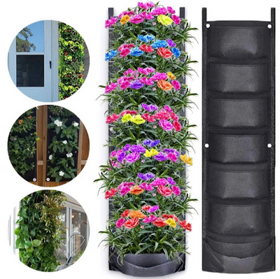 Set 2 x Jardiniera pentru Gradina cu 6 sertare