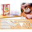 Set decorat torturi si prajituri cu 100 de piese
