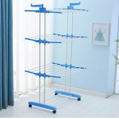 Uscator pentru rufe pe vertical cu 3 nivele de uscare