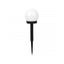 Set 5 x Lampa cu Incarcare Solara Tip Glob pentru Gradina 33 cm, Rezistenta la Apa