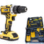 Bormasina Electrica 2 Acumulatori 36 V + 28 de Accesorii Incluse