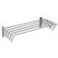 Suport de Haine, Telescopic si Retractabil, cu Prindere in Perete, 70 cm