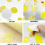Set 3 x Folie din silicon pentru sertare, model lamai, 45 x 200 cm