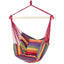 Set 2 x Hamac Tip Scaun, cu Bara de Lemn 130 x 98,5 cm