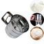 Cana din Inox cu Sita pentru Cernut Faina sau Zahar