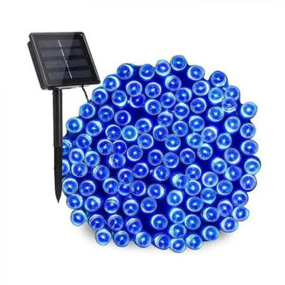 Decoratiune Solara pentru Exterior IP44, 1000 led-uri, 100m, liniara - Albastru