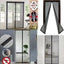 Set 2 perdele magentice anti-insecte