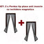 Set 2 perdele magentice anti-insecte