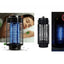 Aparat electric UV + Set 2 x perdea magnetica antiinsecte