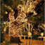 Lichidare de Stoc! Set 4 x Decoratiune cu Incarcare Solara 100 LED - alb/cald