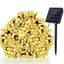 Lichidare de Stoc! Set 4 x Decoratiune cu Incarcare Solara 100 LED - alb/cald