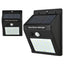 Lichidare de Stoc! Set 4x Lampa solara de perete cu senzor miscare 20 LED